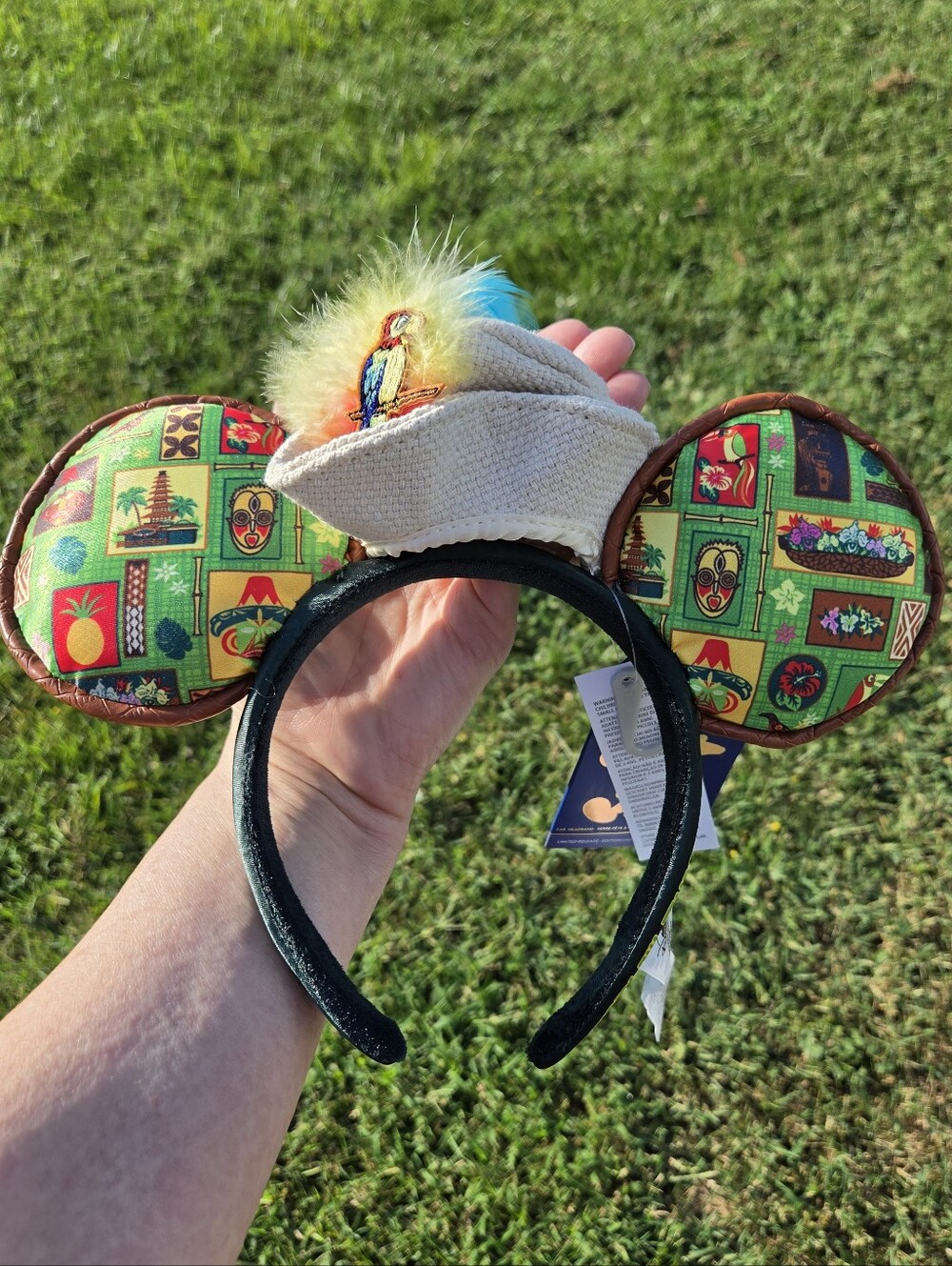 Disney Main Attraction Enchanted Tiki Room Ear Headband